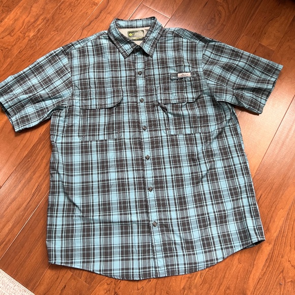 Men's S/S GH Bass Button Down Performance Shirt - Picture 3 of 4